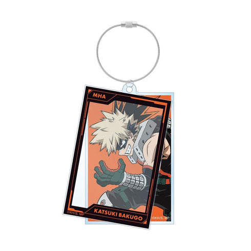 『僕のヒーローアカデミア』爆豪勝己 2連ワイヤーBIGアクリルキーホルダー【202608再販】