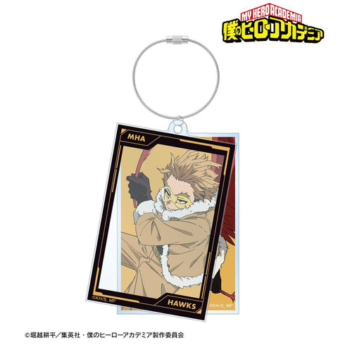 『僕のヒーローアカデミア』ホークス 2連ワイヤーBIGアクリルキーホルダー【202608再販】