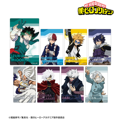 『僕のヒーローアカデミア』トレーディングカードステッカー ver.E(全8種)BOX