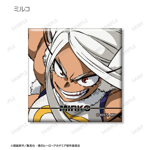 『僕のヒーローアカデミア』トレーディングスクエア⽸バッジ ver.E(全8種)BOX