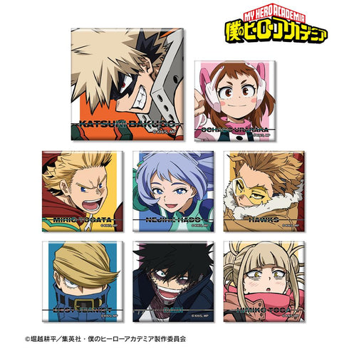 『僕のヒーローアカデミア』トレーディングスクエア缶バッジ ver.F(単位/BOX)【202508再販】