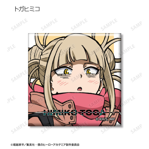『僕のヒーローアカデミア』トレーディングスクエア⽸バッジ ver.F(全8種)BOX
