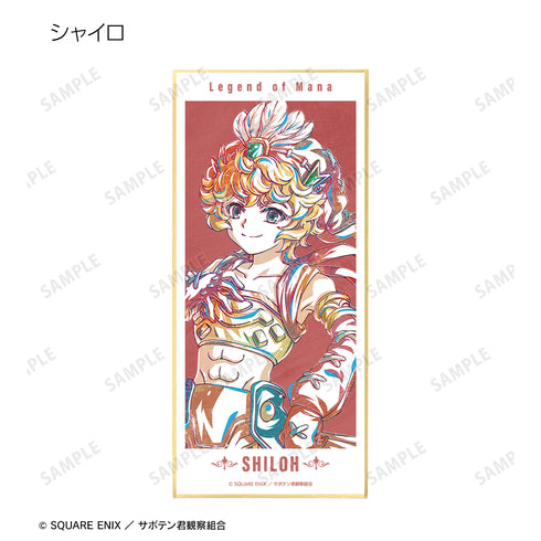 『聖剣伝説 Legend of Mana -The Teardrop Crystal-』トレーディング Ani-Art スタンド付き色紙(全7種) BOX