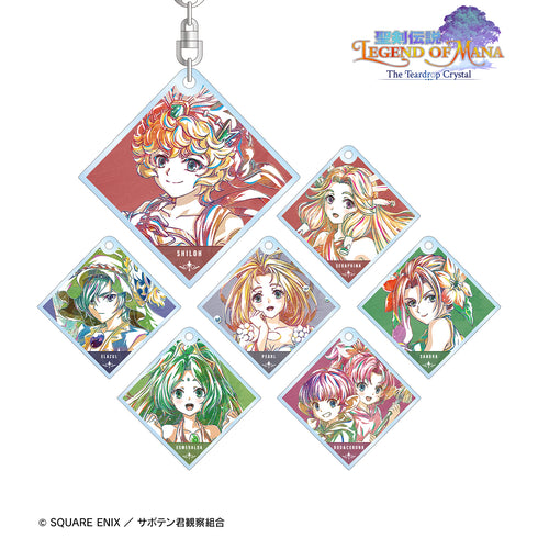 『聖剣伝説 Legend of Mana -The Teardrop Crystal-』トレーディング Ani-Art アクリルキーホルダー(全7種) BOX