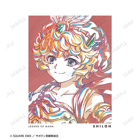 『聖剣伝説 Legend of Mana -The Teardrop Crystal-』シャイロ Ani-Art Tシャツ (メンズ/レディース)