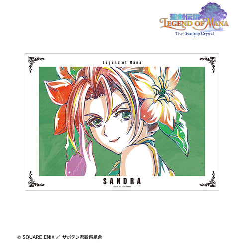 『聖剣伝説 Legend of Mana -The Teardrop Crystal-』サンドラ Ani-Art A3マット加工ポスター