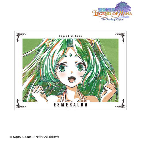 『聖剣伝説 Legend of Mana -The Teardrop Crystal-』エメロード Ani-Art A3マット加工ポスター