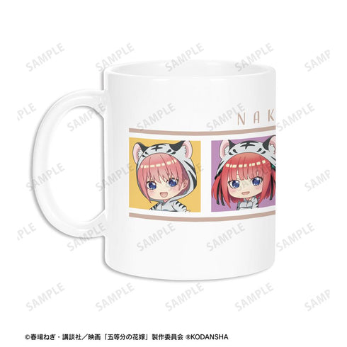 『五等分の花嫁』東武動物公園コラボ 集合 ちびキャラ マグカップ ver.A【202501再販】