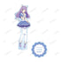 『アイカツ! 10th STORY 〜未来へのSTARWAY〜』描き下ろしイラスト 氷上スミレ アニマルコーデver. BIGアクリルスタンド