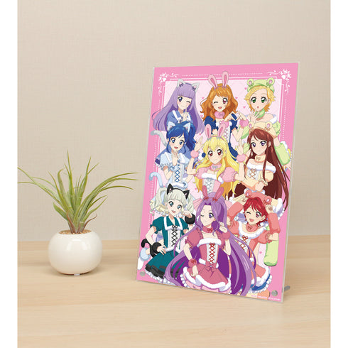 『アイカツ! 10th STORY 〜未来へのSTARWAY〜』描き下ろしイラスト アニマルコーデver. A4アクリルパネル