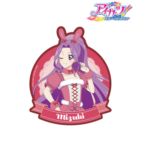 『アイカツ! 10th STORY 〜未来へのSTARWAY〜』描き下ろしイラスト 神崎美⽉ アニマルコーデver. トラベルステッカー