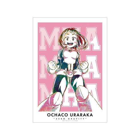 『僕のヒーローアカデミア』麗日お茶子 Ani-Art 第3弾 全身ver. A3マット加工ポスター【202608再販】