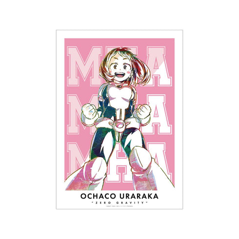 『僕のヒーローアカデミア』麗日お茶子 Ani-Art 第3弾 全身ver. A3マット加工ポスター【202508再販】