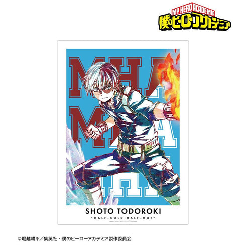 『僕のヒーローアカデミア』轟焦凍 Ani-Art 第3弾 全身ver. A3マット加工ポスター【202608再販】