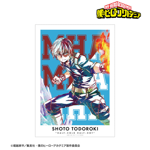 『僕のヒーローアカデミア』轟焦凍 Ani-Art 第3弾 全身ver. A3マット加工ポスター