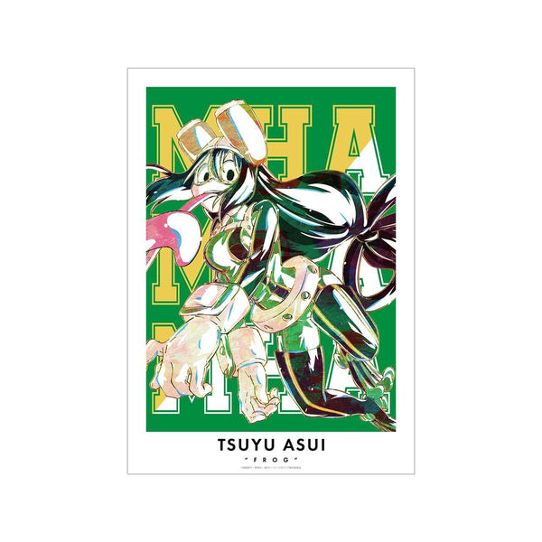 『僕のヒーローアカデミア』蛙吹梅雨 Ani-Art 第3弾 全身ver. A3マット加工ポスター【202608再販】