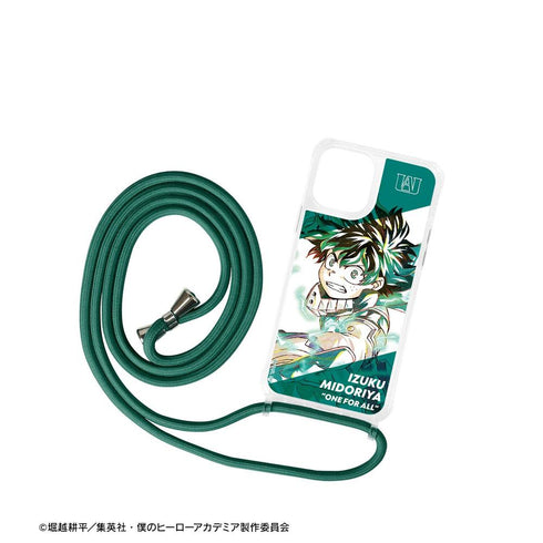 『僕のヒーローアカデミア』緑谷出久 Ani-Art 第5弾 ショルダーiPhoneケース【202608再販】