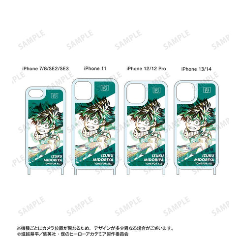 『僕のヒーローアカデミア』緑谷出久 Ani-Art 第5弾 ショルダーiPhoneケース【202508再販】
