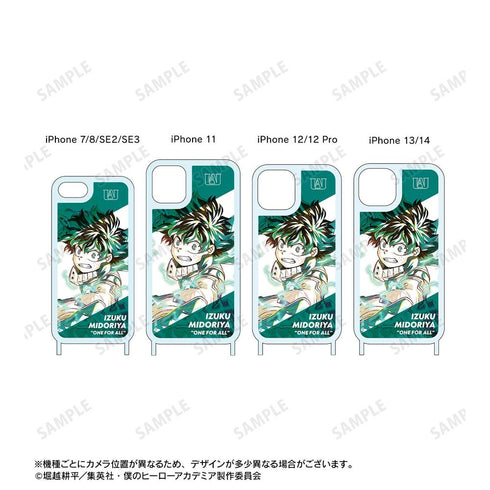 『僕のヒーローアカデミア』緑谷出久 Ani-Art 第5弾 ショルダーiPhoneケース【202608再販】