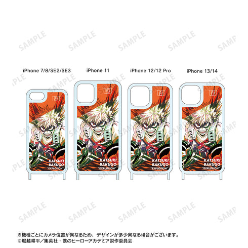 『僕のヒーローアカデミア』爆豪勝己 Ani-Art 第5弾 ショルダーiPhoneケース