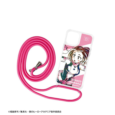 『僕のヒーローアカデミア』麗日お茶子 Ani-Art 第5弾 ショルダーiPhoneケース【202508再販】