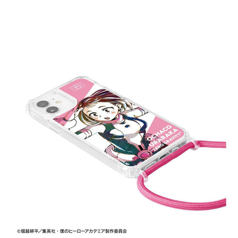 『僕のヒーローアカデミア』麗日お茶子 Ani-Art 第5弾 ショルダーiPhoneケース【202608再販】