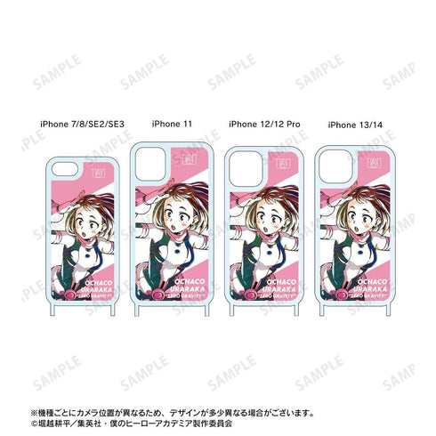 『僕のヒーローアカデミア』麗日お茶子 Ani-Art 第5弾 ショルダーiPhoneケース【202603再販】