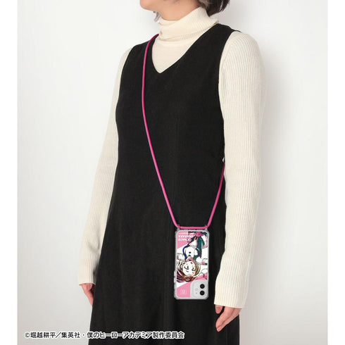 『僕のヒーローアカデミア』麗日お茶子 Ani-Art 第5弾 ショルダーiPhoneケース【202603再販】