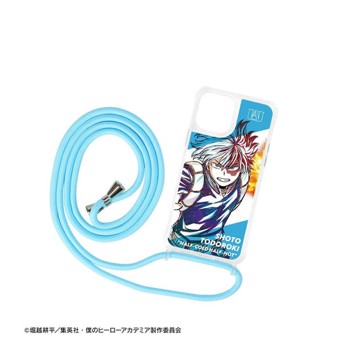 『僕のヒーローアカデミア』轟焦凍 Ani-Art 第5弾 ショルダーiPhoneケース【202608再販】