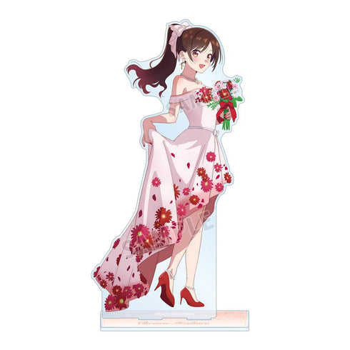 『彼女、お借りします』描き下ろしイラスト 水原千鶴 花びらドレスver. 特大アクリルスタンド【202508再販】