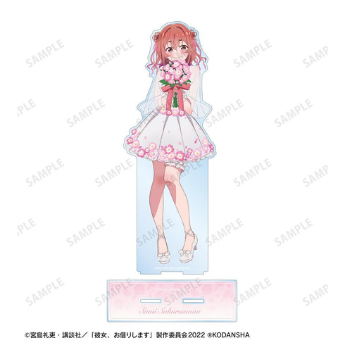 『彼女、お借りします』描き下ろしイラスト 桜沢 墨 花びらドレスver. 特大アクリルスタンド【202508再販】