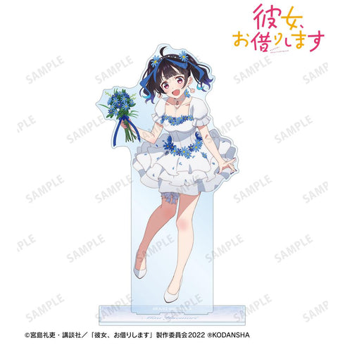 『彼女、お借りします』描き下ろしイラスト 八重森みに 花びらドレスver. 特大アクリルスタンド【202508再販】