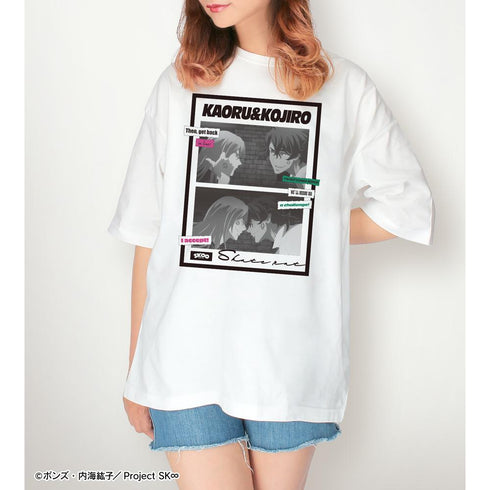 『SK∞ エスケーエイト』桜屋敷 薫&南城 虎次郎 台詞BIGシルエットTシャツユニセックス【202408再販】