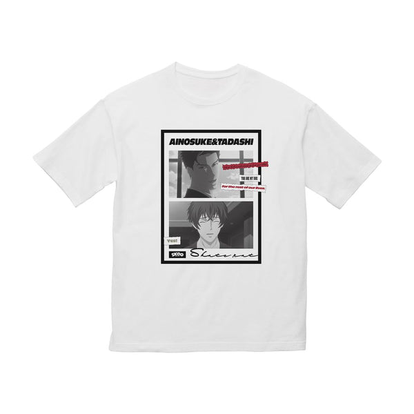 『SK∞ エスケーエイト』神道 愛之介&菊池 忠 台詞BIGシルエットTシャツユニセックス【202408再販】