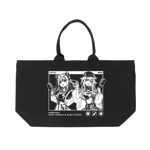 『HIMEHINA』描き下ろしイラスト HIMEHINA POP ver. BIGジップトートバッグ