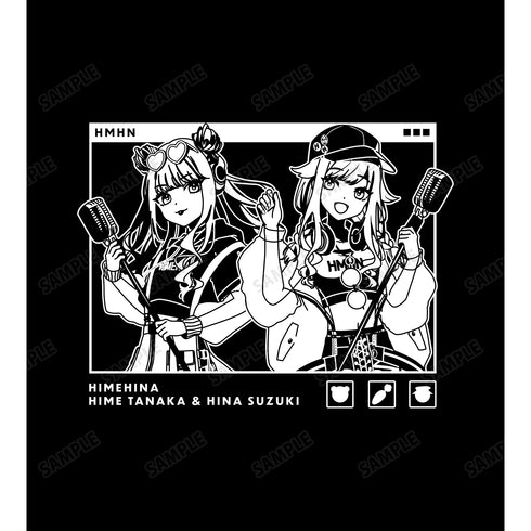 『HIMEHINA』描き下ろしイラスト HIMEHINA POP ver. BIGジップトートバッグ