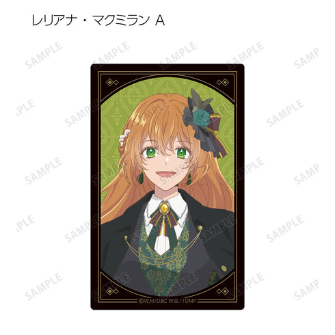 『彼女が公爵邸に行った理由』描き下ろしイラスト スーツver. トレーディングカードステッカー(全10種)BOX