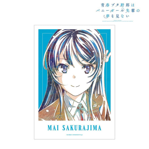 『青春ブタ野郎はバニーガール先輩の夢を見ない』桜島麻衣 Ani-Art 第3弾 A3マット加工ポスター【202604再販】