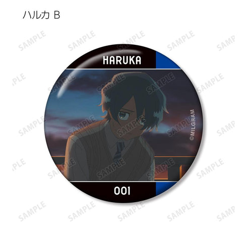 『MILGRAM -ミルグラム-』トレーディング MV 缶バッジ ハルカ『全知全悩』(単位/BOX)【202601再販】