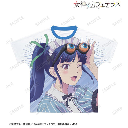 『女神のカフェテラス』鶴河 秋水 フルグラフィックTシャツユニセックス【202501再販】