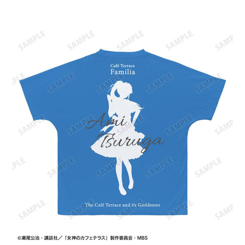 『女神のカフェテラス』鶴河 秋水 フルグラフィックTシャツユニセックス【202501再販】