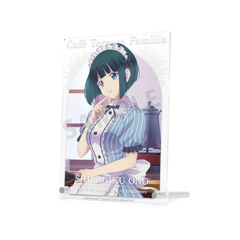 『女神のカフェテラス』小野 白菊 A6ダブルアクリルパネル【202507再販】