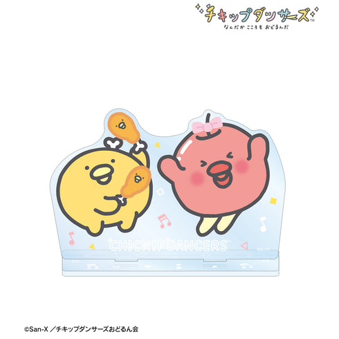『チキップダンサーズ』 ほねチキン&小チキン&りんごあめ BIGアクリルスタンド