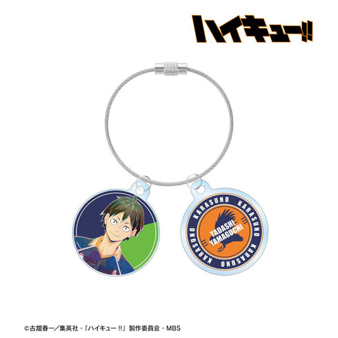 『ハイキュー!!』山口忠 Ani-Art 第4弾 2連ワイヤーアクリルキーホルダー【202503再販】