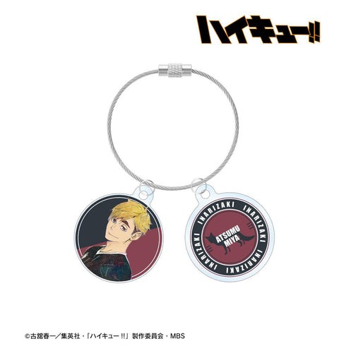 『ハイキュー!!』宮侑 Ani-Art 第6弾 2連ワイヤーアクリルキーホルダー【202608再販】