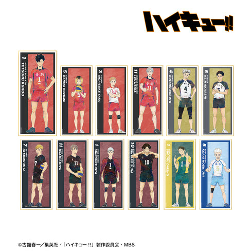 『ハイキュー!!』トレーディング Ani-Art 第6弾 スタンド付き⾊紙 BOX