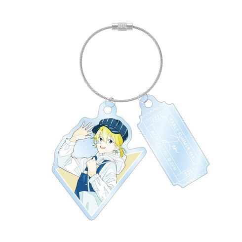 『ピアプロキャラクターズ』描き下ろしイラスト 鏡音レン 初夏のお出かけver. Art by かとうれい 2連ワイヤーアクリルキーホルダー【202603再販】