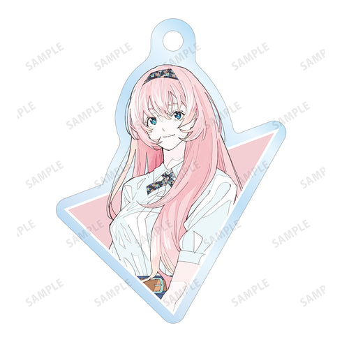 『ピアプロキャラクターズ』描き下ろしイラスト 巡音ルカ 初夏のお出かけver. Art by かとうれい 2連ワイヤーアクリルキーホルダー