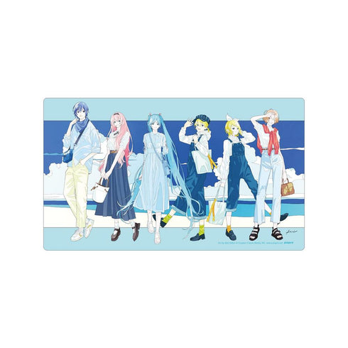 『ピアプロキャラクターズ』描き下ろしイラスト 集合 初夏のお出かけver. Art by かとうれい プレイマット【202603再販】