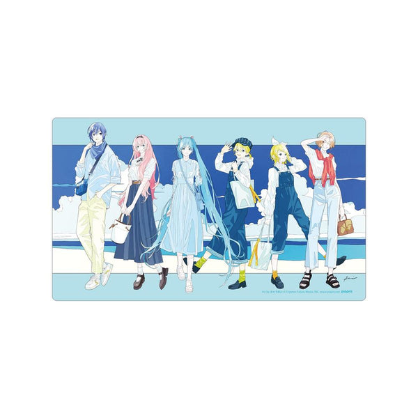 『ピアプロキャラクターズ』描き下ろしイラスト 集合 初夏のお出かけver. Art by かとうれい プレイマット【202603再販】